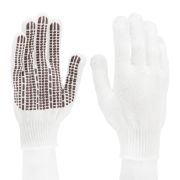 Перчатки трикотажные, ПВХ гель «Протектор», оверлок Сибртех