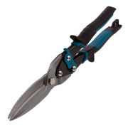 Ножницы по металлу «Piranha», 270 мм, прямой проходной рез, сталь СrMo, двухкомпонентные рукоятки Gross