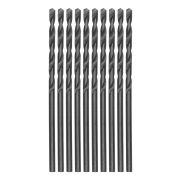 Сверло по металлу, 2 мм, полированное, HSS, 10 шт, цилиндрический хвостовик Matrix