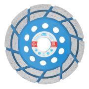 Чашка алмазная зачистная, 125 мм, двухрядная Барс