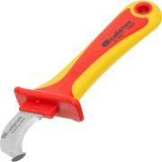 Нож диэлектрический до 1000 В, для снятия оплетки электрокабелей Сибртех