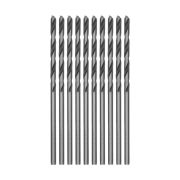 Сверло по металлу, 2 мм, быстрорежущая сталь, 10 шт, цилиндрический хвостовик Сибртех