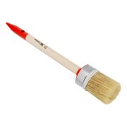 Кисть круглая, Профи №10 (40 мм) натуральная щетина, деревянная ручка MTX