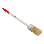 Кисть круглая, Профи №6 (30 мм) натуральная щетина, деревянная ручка MTX