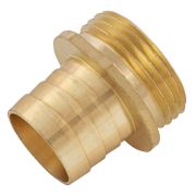 Штуцер для шланга 1« с наружной резьбой G1» Denzel