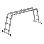 Лестница шарнирная алюминиевая, 4 х 3 ступени, Сибртех