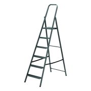 Стремянка 6 ступеней, компактная, стальная Сибртех
