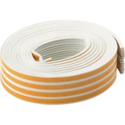 Уплотнитель, 12 м, профиль «E», белый Сибртех