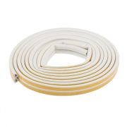 Уплотнитель, 24 м, профиль «D», белый Сибртех