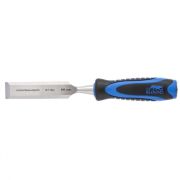 Долото-стамеска, плоская, 26 мм, двухкомпонентная рукоятка, металлический затыльник Барс