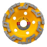 Чашка алмазная зачистная, 125 мм, Волна Denzel