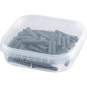 Дюбель, 6 x 35 мм, «Еж» распорный полипропиленовый, 1000 шт Сибртех