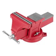 Тиски слесарные, 200 мм, поворотные, с наковальней Matrix