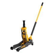 Домкрат гидравлический подкатной, 2/3 т, 98-770 мм, быстрый подъем, низ. подхват, проф, SUV Denzel