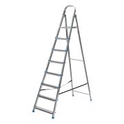 Стремянка, 8 ступеней, стальная, оцинкованная Сибртех
