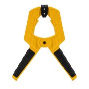 Струбцина клещеобразная, усиленная 80 х 60 мм, двухкомпонентные рукоятки Denzel