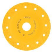 Чашка твёрдосплавная зачистная,125 мм, Плоская, крупное зерно #8// Denzel