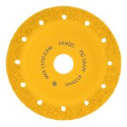 Чашка твёрдосплавная зачистная,125 мм, Плоская, мелкое зерно #32// Denzel
