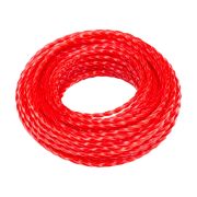 Леска для триммера витой квадрат 4,0 мм х 15 м MTX