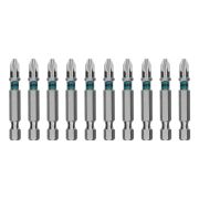 Бита PZ2х50мм, сталь S2, шестигр., отрывн., 10 шт. Gross