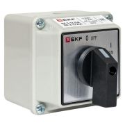 Переключатель кулачковый ПК-3-13 3П 25А «ВКЛ-ВЫКЛ» IP54 EKF pk-3-13-25
